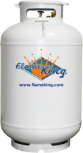 420-Lb. ASME Vertical Propane Tank, White