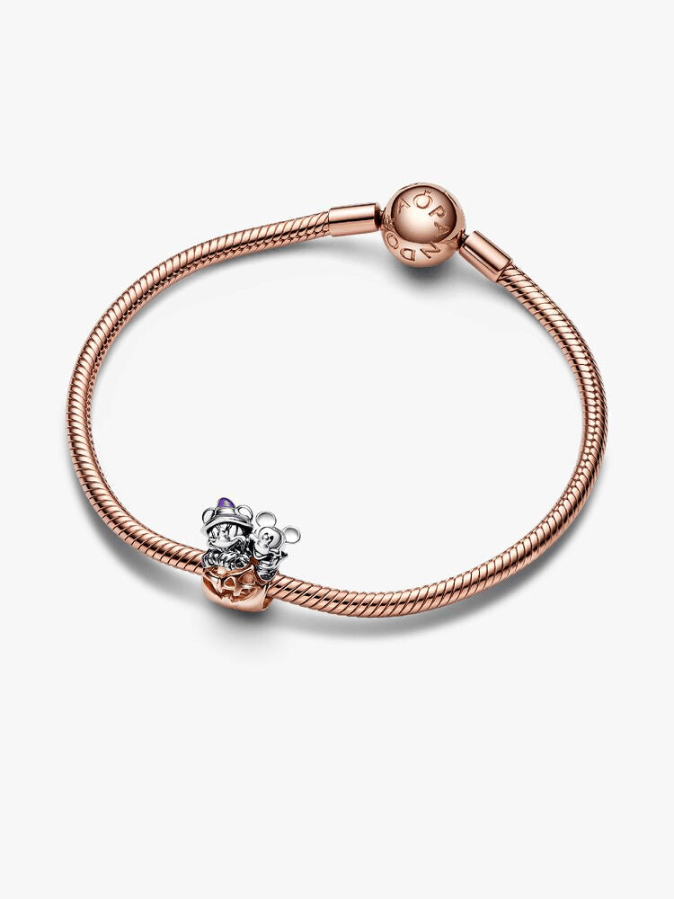 Disney Mickey Mouse & Minnie Mouse Halloween Pumpkin Charm