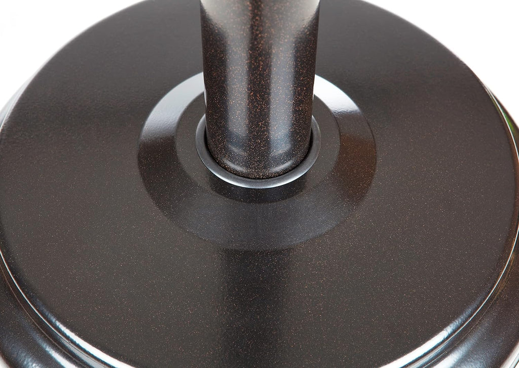 Amazon Basics Outdoor Propane Patio Heater With Wheels, 46,000 BTU - 61825