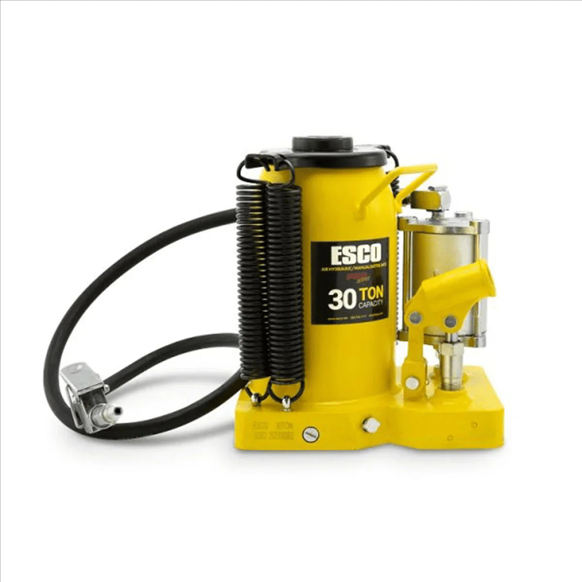 ESCO 30 Ton Pro Series Air Hydraulic Bottle Jack - 10383
