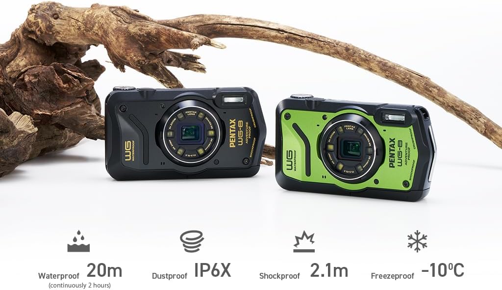 Black All-Weather Exploration Camera With Ring Light