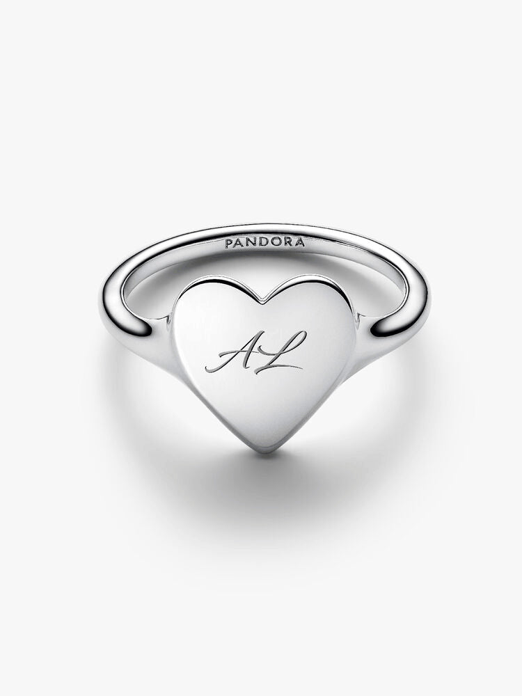 Engravable Heart Ring