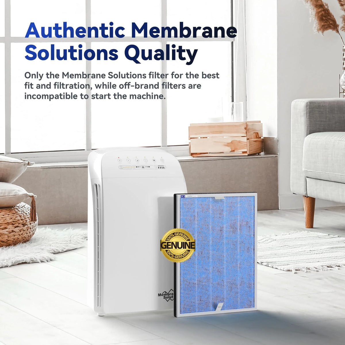 Membrane Solutions Air Purifier For Home, Room Up To 1590 sq ft - MSA3