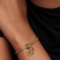 Splittable Puzzle Piece Hearts Dangle Charm