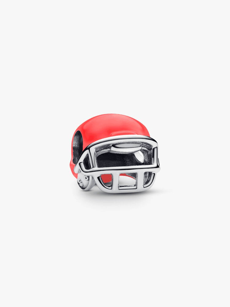 Red Football Helmet Charm