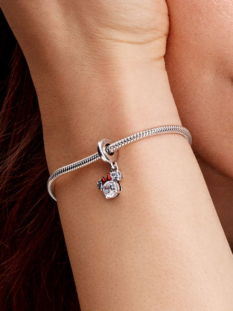 Disney Minnie Mouse Silhouette Dangle Charm