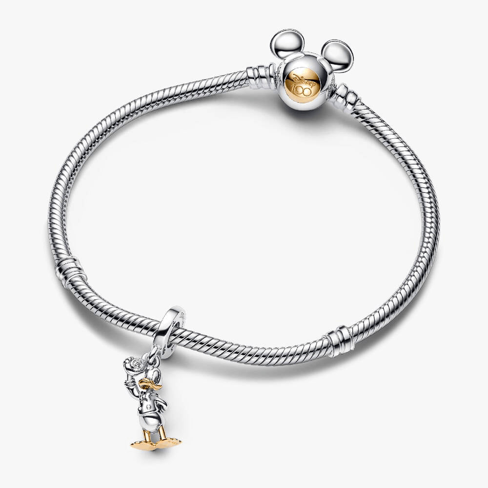 FINAL SALE - Disney 100th Anniversary Donald Duck Lab-grown Diamond Dangle Charm