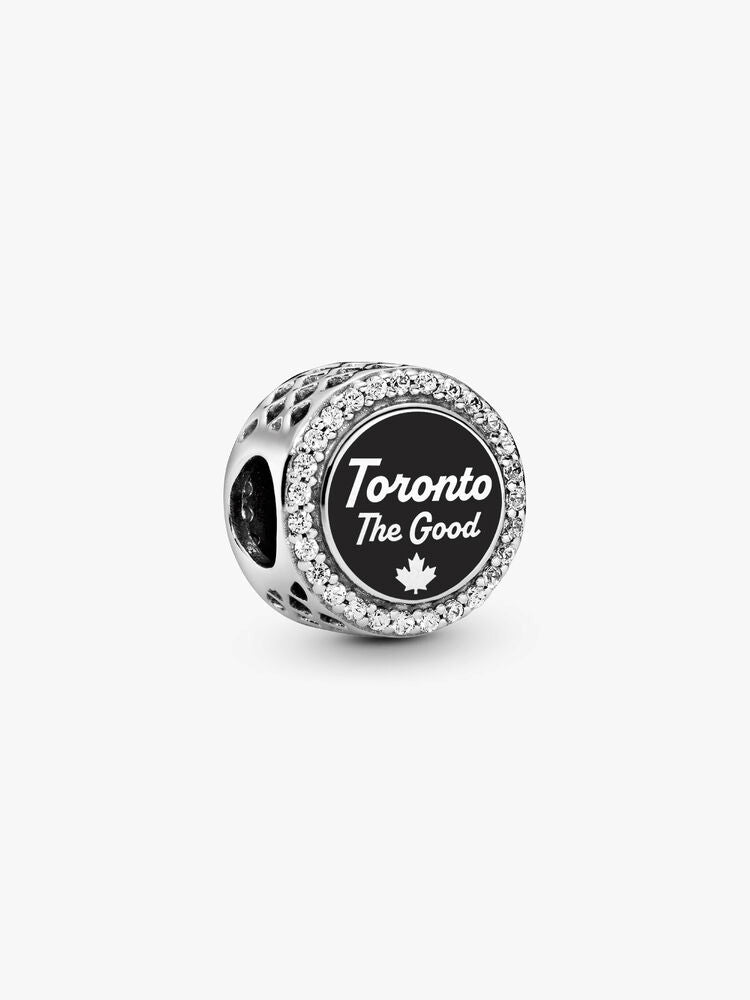 FINAL SALE - Toronto Night Skyline Charm