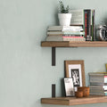Rustic Floating Wall Shelves, 60 Inch, 2 Piece, Burnt Wood