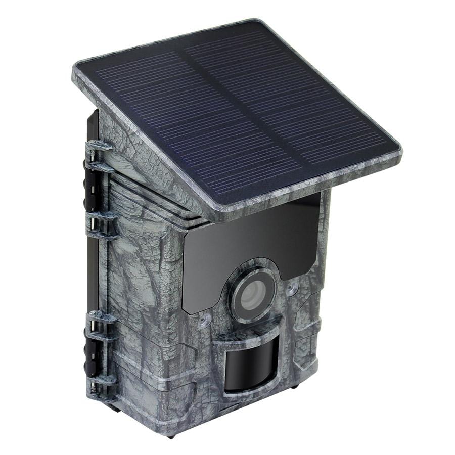 Clear Vision Solar WiFi Bluetooth Wildlife Trail Camera, 2K Full HD, 24MP - Solar