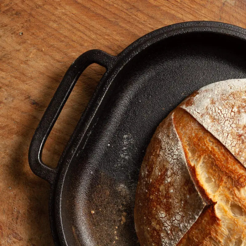 Challenger Breadware Cast Iron Loaf Pan, 15.4 x 10.5 x 5.4 in