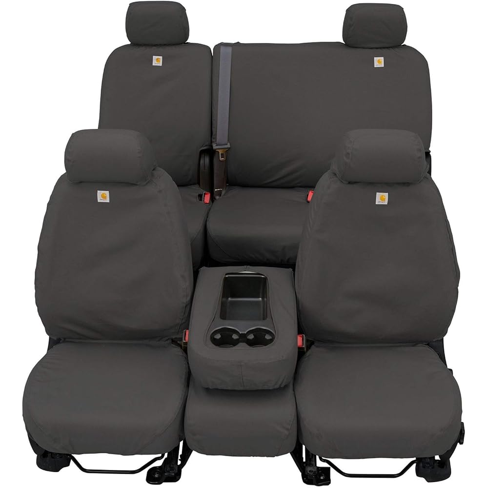 Carhartt SeatSaver Front Row Custom Seat Covers - Gravel