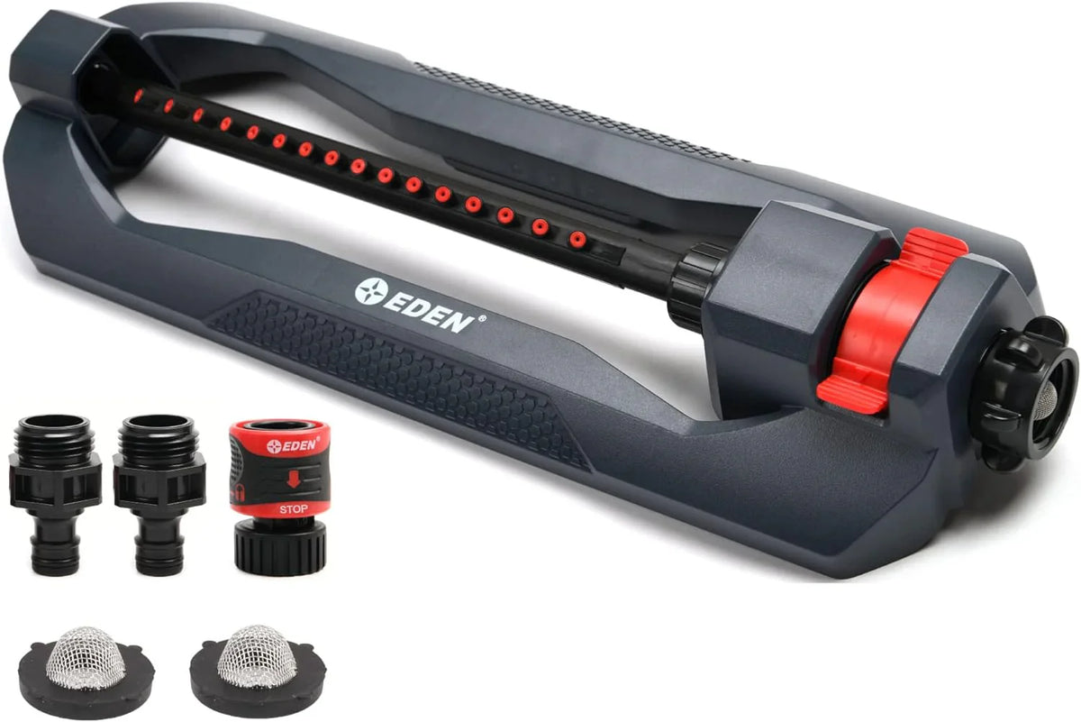 Eden Lawn & Garden Essential Oscillating Sprinkler - 16 Nozzles