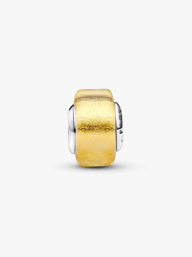 Golden Mini Murano Glass Charm