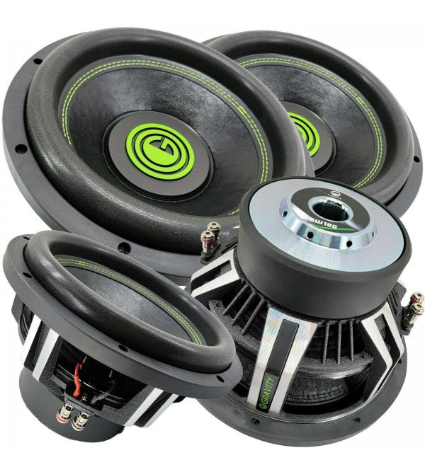 12-Inch Car Audio Subwoofers, 6000W, 2-Ohm DVC, Set Of 2 - GW12D2-Pair