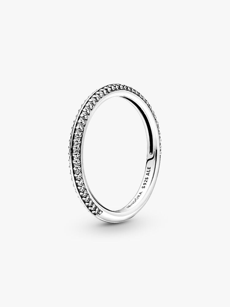 Pandora ME Pyramids & Pavé Ring Set