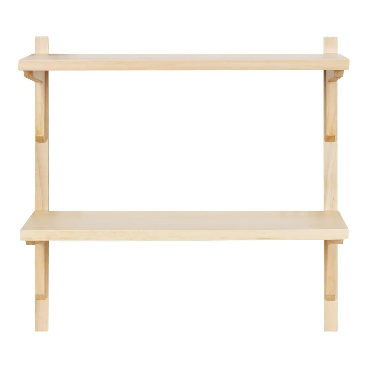 Mid-Century Wall Shelves, 24x8x24 Inch Decorative Wall-Mounted Storage And Display Shelving