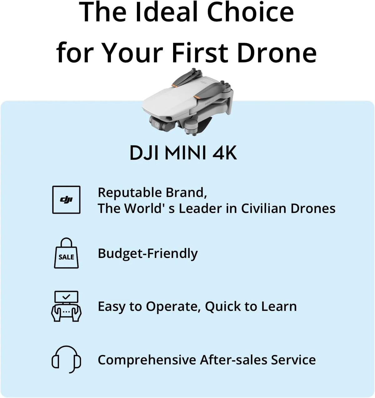 4K UHD Camera Drone Under 249 g With 3-Axis Gimbal, 10 km Video Transmission, Auto Return And 31-Min Flight Time
