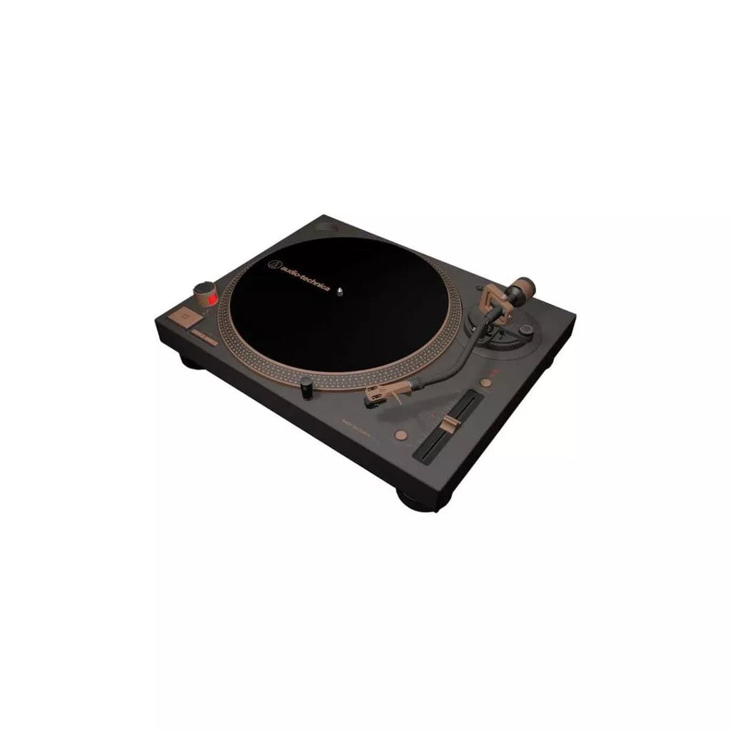 Direct-Drive USB Turntable 3-Speed Vinyl Player With Built-In Preamp And Digital Conversion - Bronze