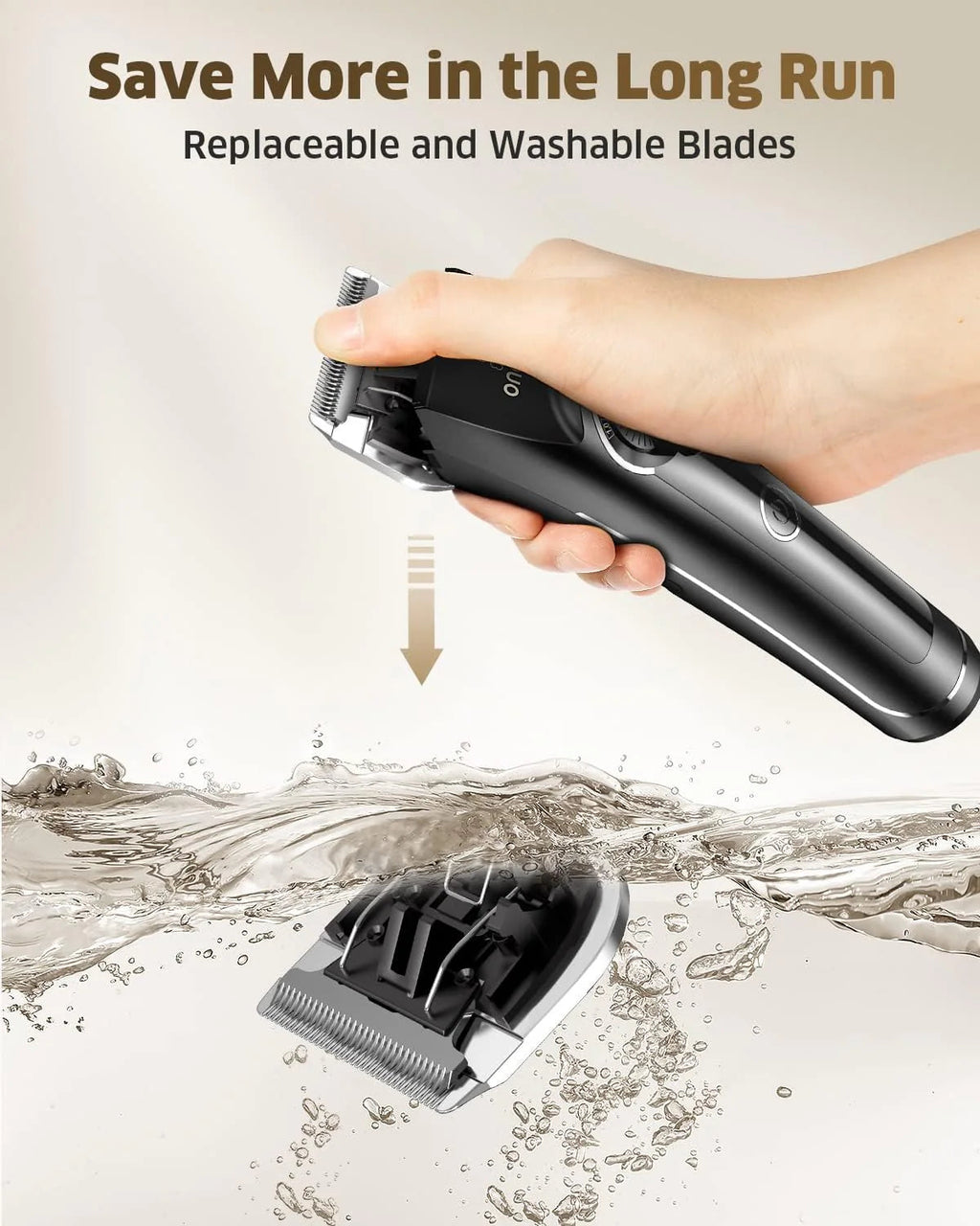Dog Grooming Clippers With 4 Guide Combs - 6500 RPM