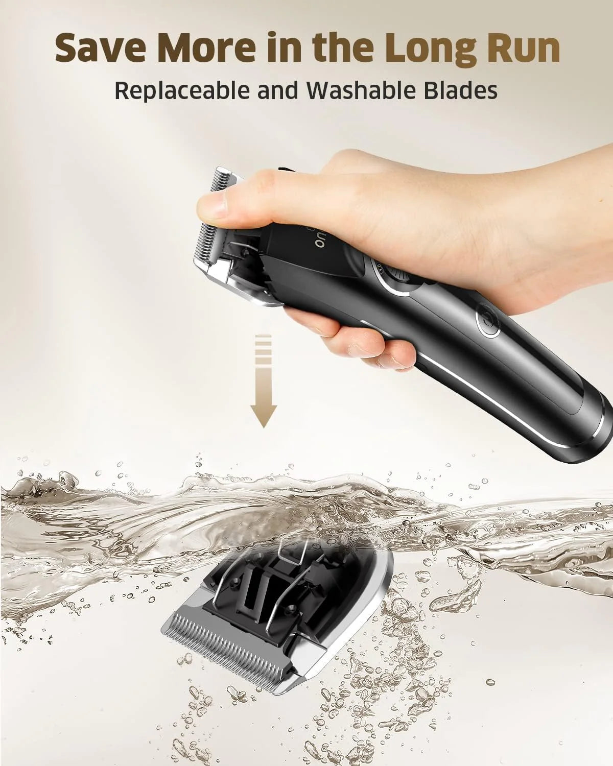 Dog Grooming Clippers With 4 Guide Combs - 6500 RPM