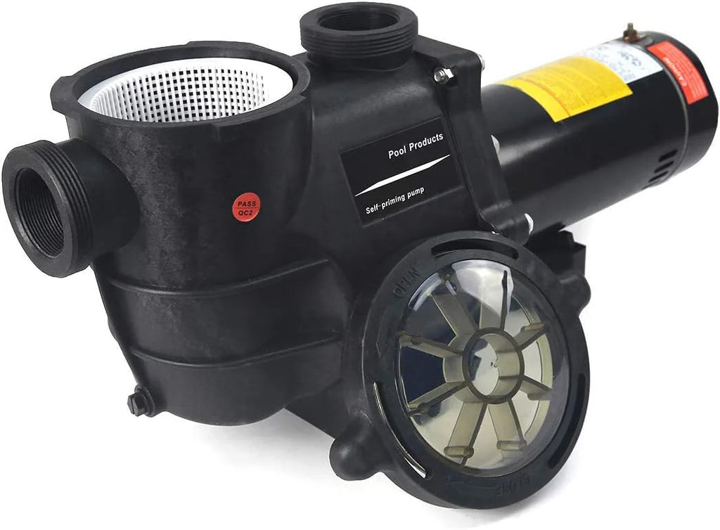 XtremepowerUS In-Ground Swimming Pool Pump, 2HP, Variable Speed, 2in Inlet, 230V - 75035