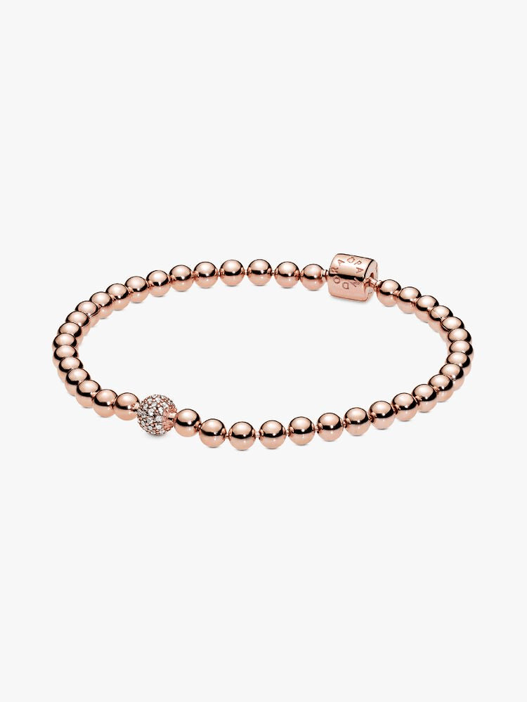 Beads & Pavé Bracelet
