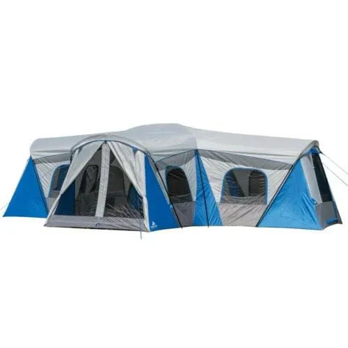 Hazel Creek 16-Person 3-Room Family Cabin Tent