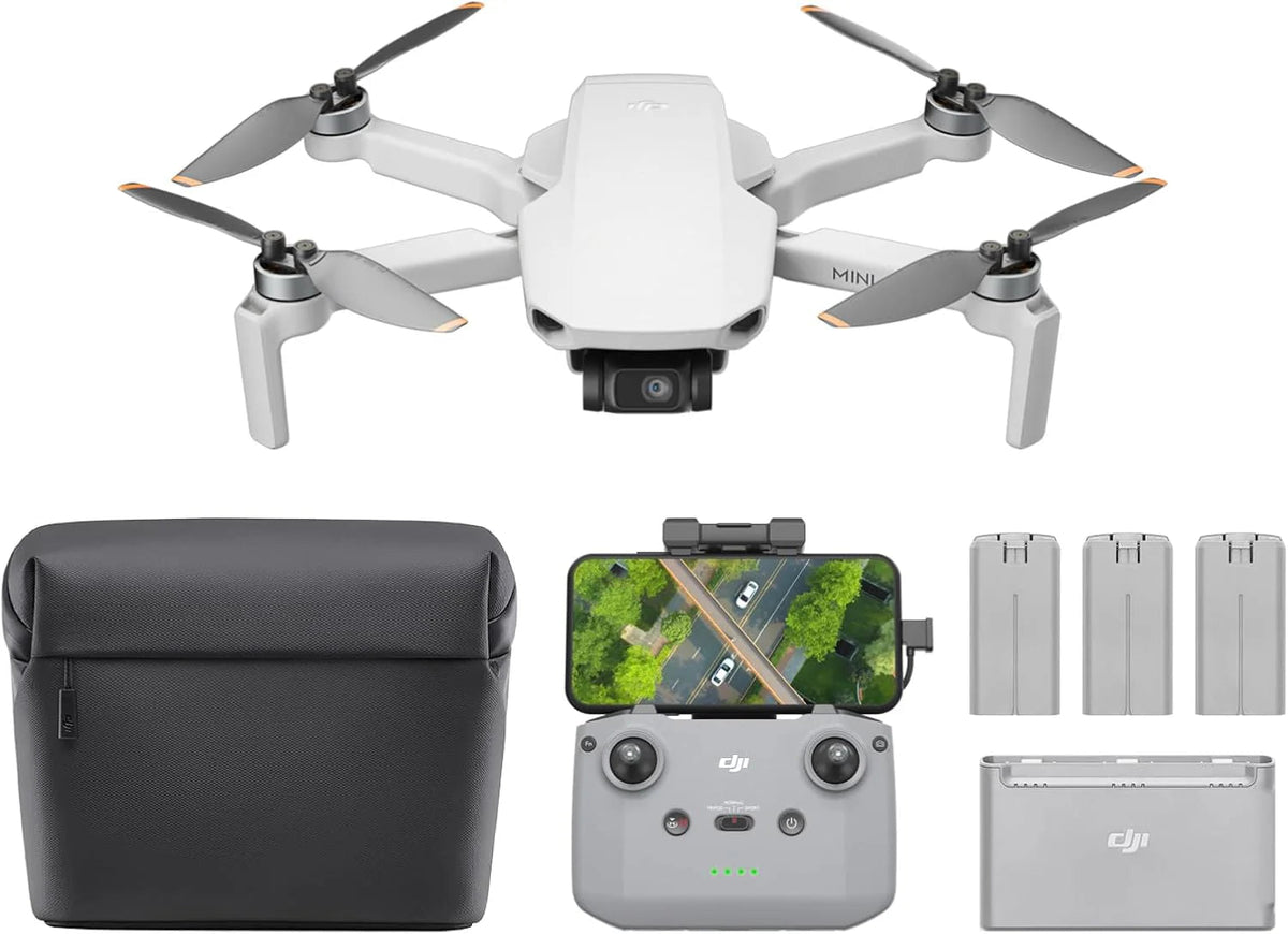 4K UHD Camera Drone Under 249 g With 3-Axis Gimbal, 10 km Video Transmission, Auto Return And 31-Min Flight Time
