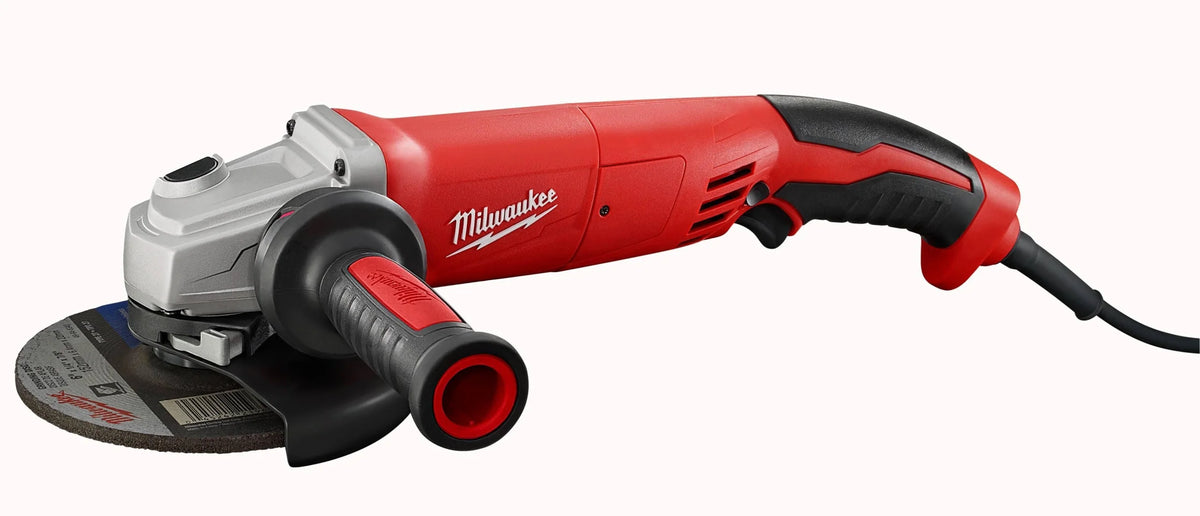 Milwaukee 13 Amp 5 inch Small Angle Grinder With Trigger Grip And Lock-On - 6124-30