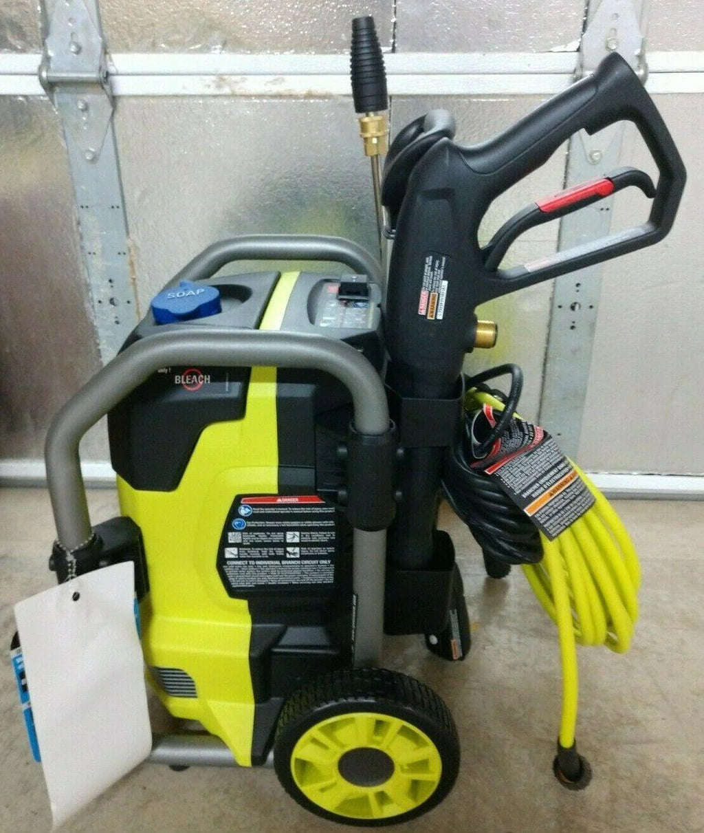 Ryobi Cold Water Electric Pressure Washer 2000 PSI 1.2 GPM
