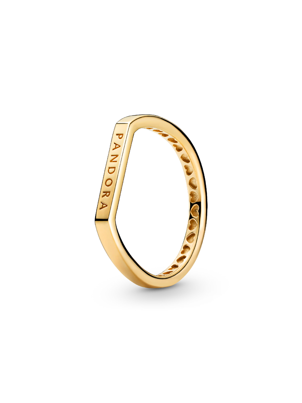 FINAL SALE - Logo Bar Stacking Ring