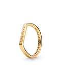 FINAL SALE - Logo Bar Stacking Ring