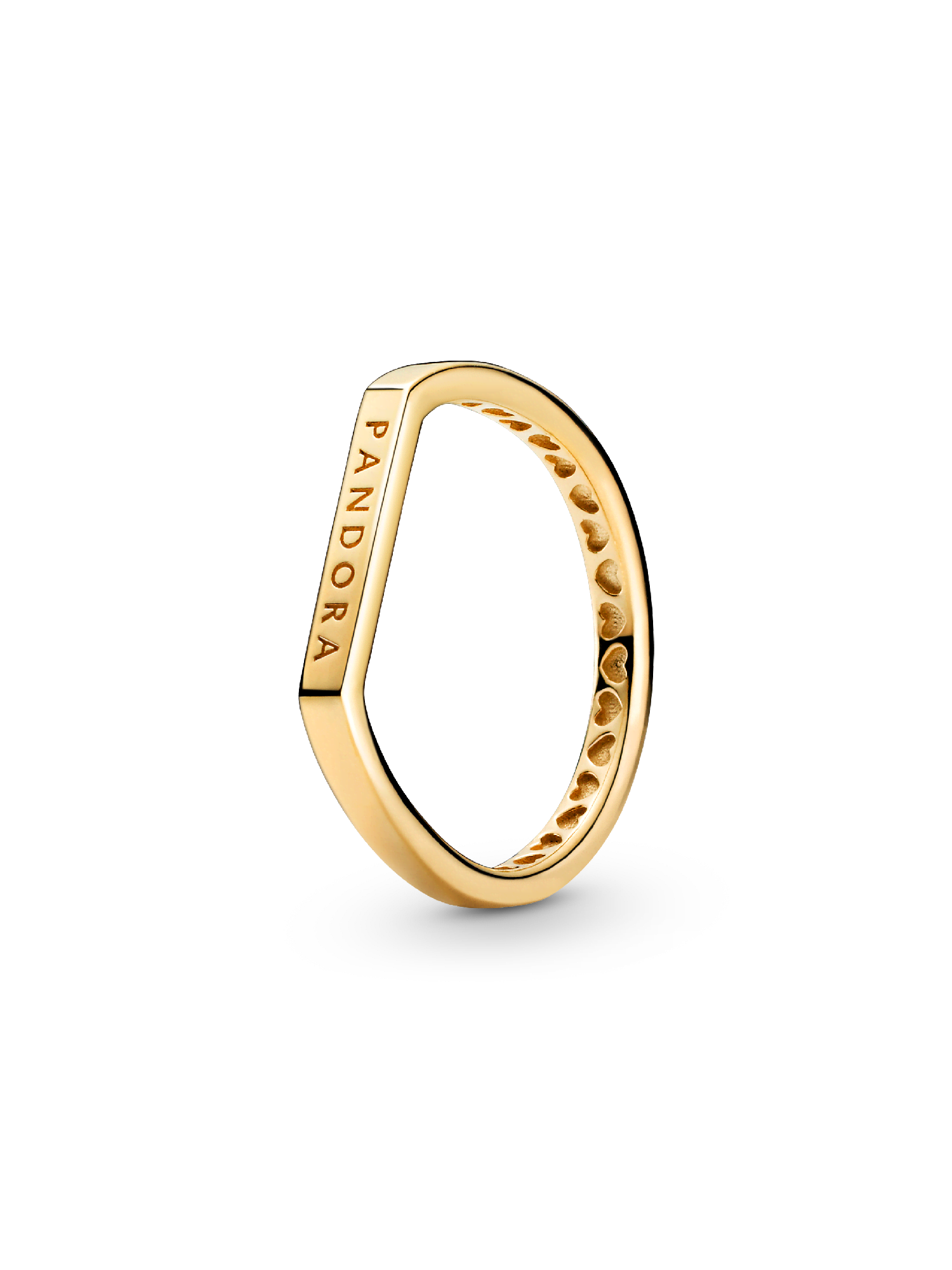 FINAL SALE - Logo Bar Stacking Ring