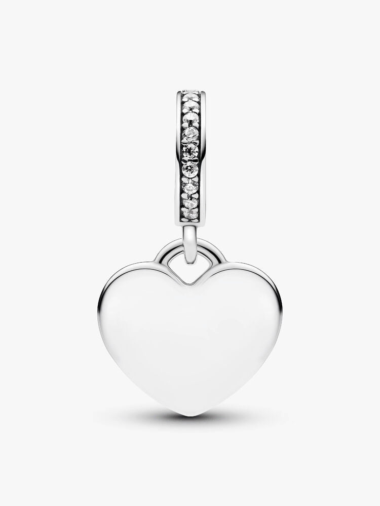 Engravable Baking Tools Heart Dangle Charm