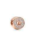 FINAL SALE - Pavé & Heart Anniversary Charm