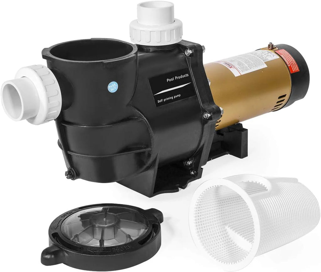 XtremepowerUS In-Ground Swimming Pool Pump, 2HP, Variable Speed, 2in Inlet, 230V - 75035