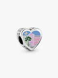 South Carolina Heart Charm