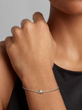 Pandora Infinite Sterling Silver Lab-grown Diamond Chain Bracelet