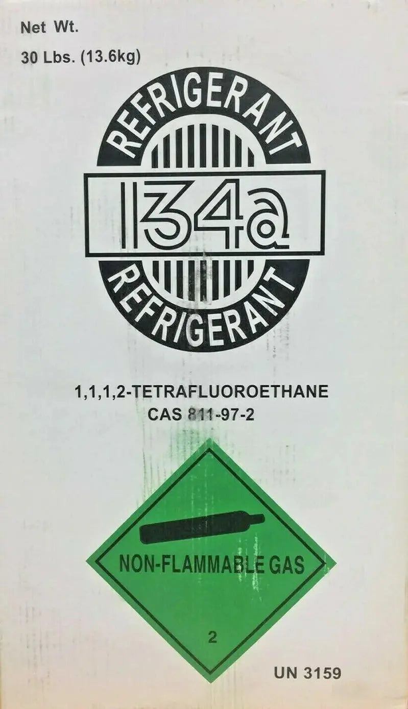 R-134a Refrigerant 30-Pound Cylinder - 1,1,1,2-Tetrafluoroethane