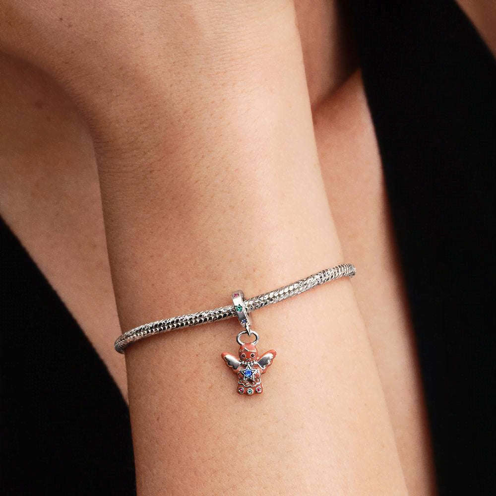 Gingerbread Angel Dangle Charm