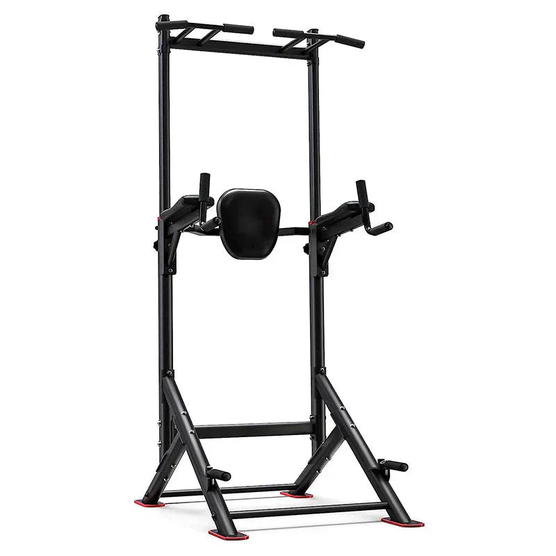 The Fitness Power Tower Pull Up Dip Station, 41.2 x 39.7 x 88.18 in, Alloy Steel, 440 lbs - FB-19YTXS02