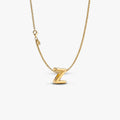 Letter Z Charm Necklace