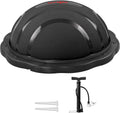 Yes4All Premium Half Ball Balance Trainer, 23.5 in x 7.25 in, 880 lbs, Black Matte