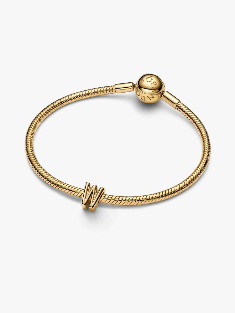 Letter W Alphabet Charm