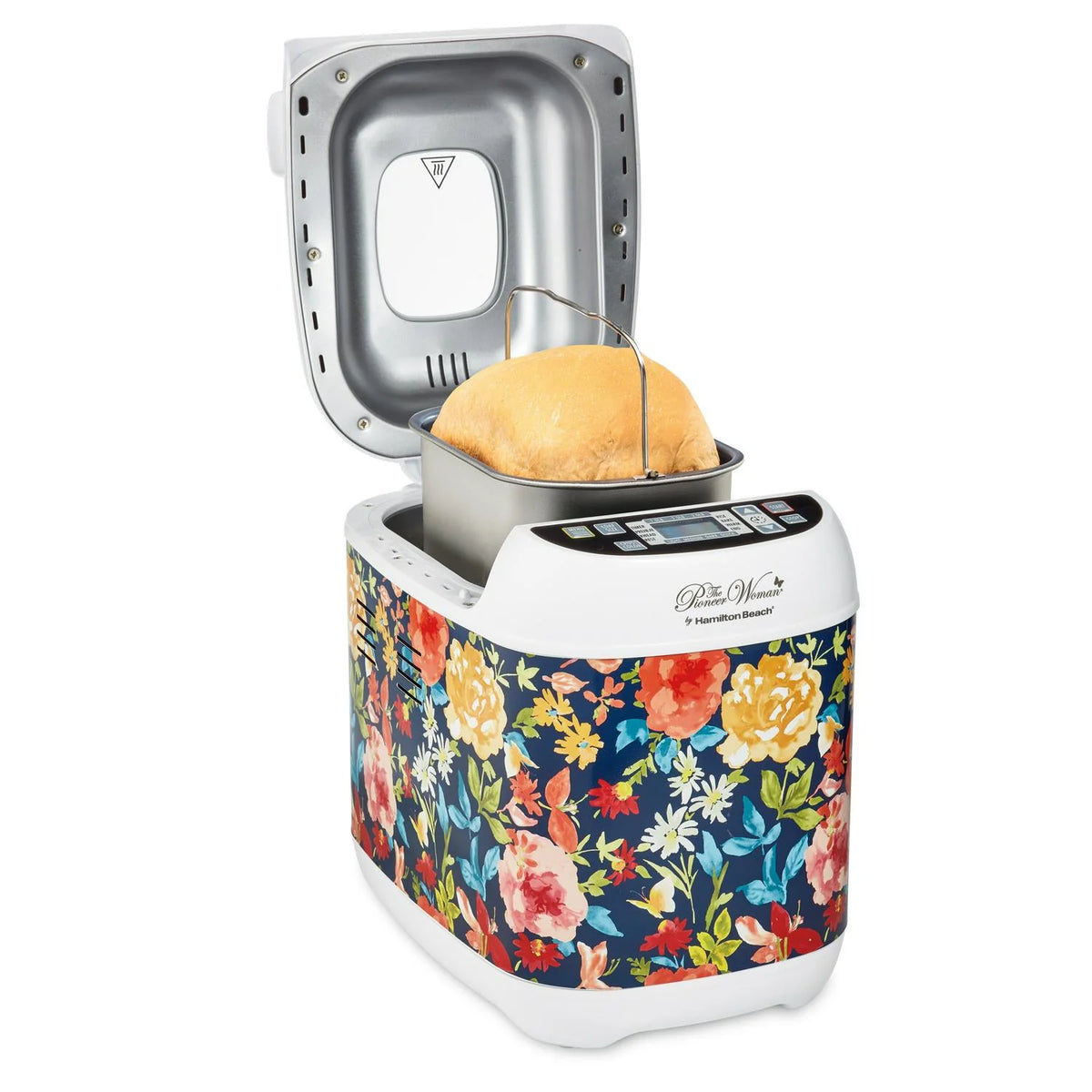 The Pioneer Woman Bread Maker, 14 Settings, 3 Loaf Sizes, Fiona Floral, 16.00 x 10.00 x 10.00 Inches - 29889