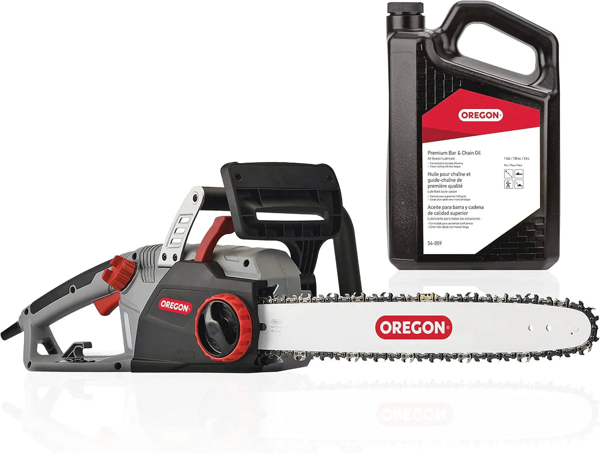 Oregon 18-inch 15 Amp Corded Electric Chainsaw With PowerSharp Self-Sharpening System - CS1500