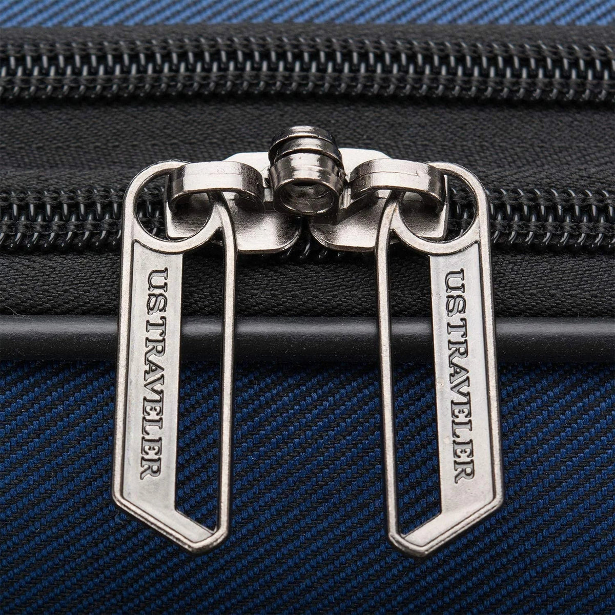 U.S. Traveler Expandable Softside Luggage, Navy, 31in Checked Large - Aviron Bay