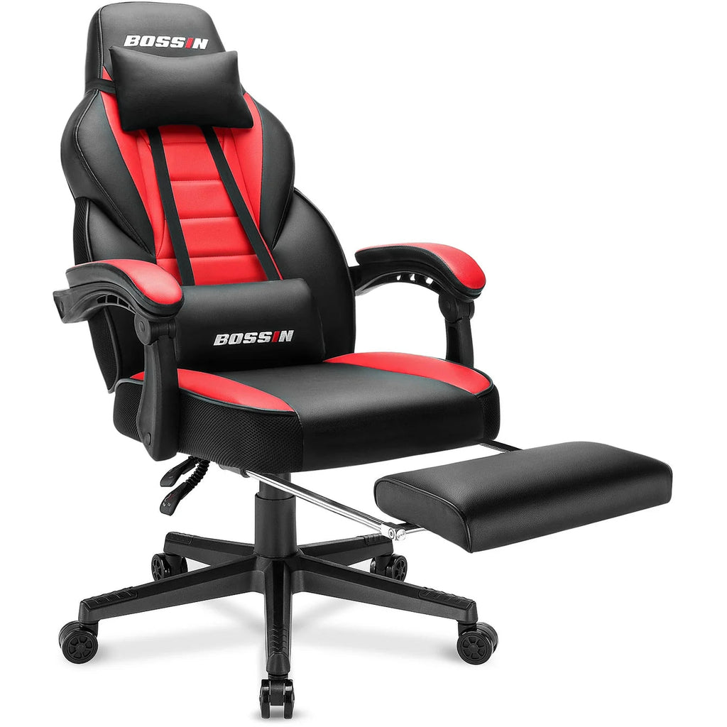 Racing Style Gaming Chair, 300 lbs Big And Tall High Back Computer Chair
