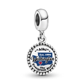 Washington Map Dangle Charm